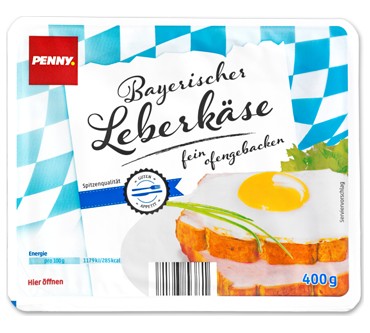 Produktbild Penny Bayerischer Leberkäse