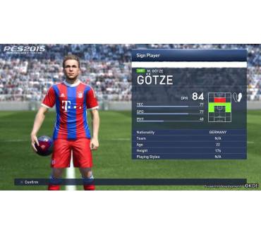 Produktbild PES 2015 - Pro Evolution Soccer