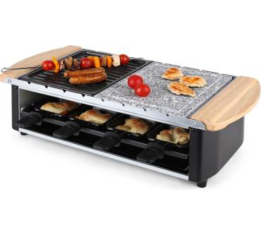 Produktbild Klarstein Chateaubriand Raclette-Grill mit Naturstein- und Grill-Platte