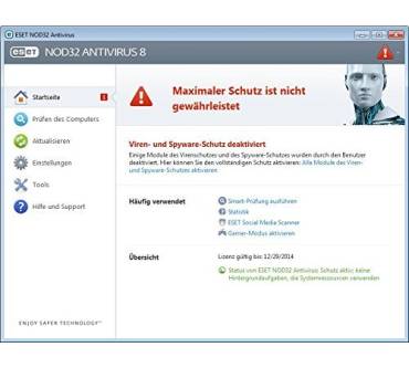 Produktbild ESET NOD32 Antivirus 2015
