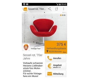 Produktbild markt.de Kleinanzeigen-App 6.2.1 (für Android)