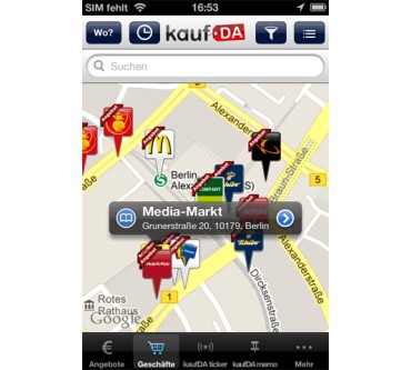 Produktbild kaufda.de App (für iOS)