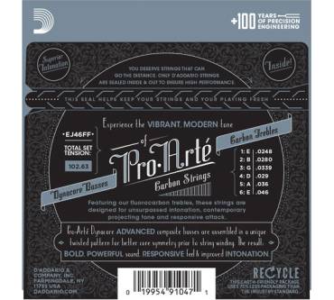 Produktbild D'Addario & Company Pro-Arté Carbon EJ46FF Hard Tension