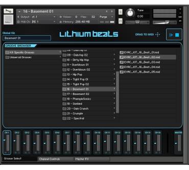 Produktbild Samplephonics Lithium Beats