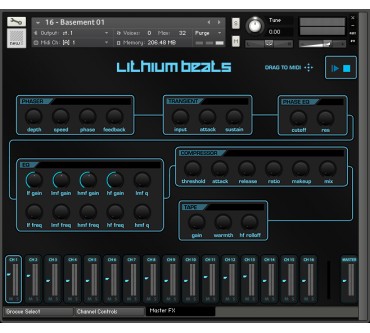 Produktbild Samplephonics Lithium Beats