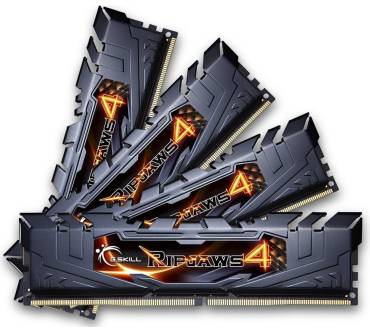 Produktbild G.Skill Ripjaws 4 16GB DDR4-3200 Kit (F4-3200C16Q-16GRKD)