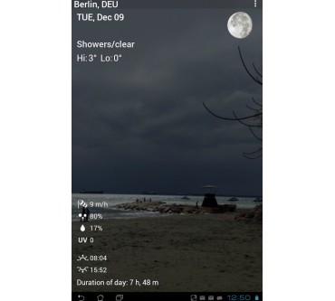 Produktbild Droid27 Transparent Clock & Weather