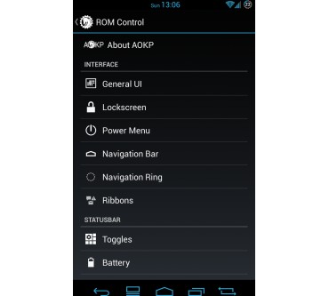 Produktbild AOKP Custom-ROM Android 4.4