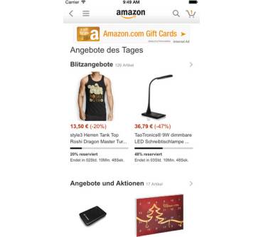 Produktbild Amazon.de App (für iOS)