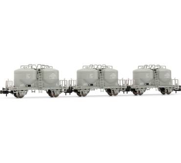 Produktbild Hornby Arnold 3-teiliges Ucs-Silowagen-Set der DR