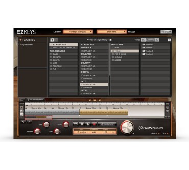 Produktbild Toontrack EZKeys Vintage Upright 1.2.0