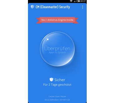 Produktbild Cheetah Mobile CM Security Antivirus Applock