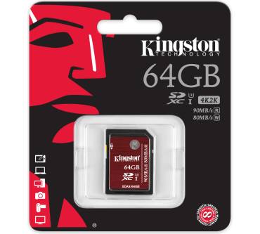 Produktbild Kingston SDXC UHS-I U3 Class 10 64GB