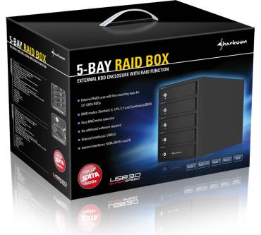 Produktbild Sharkoon 5-Bay RAID Box