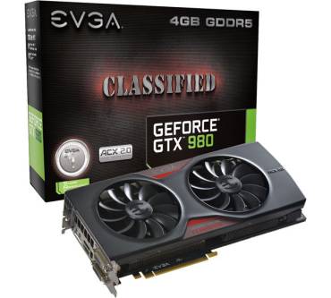 Produktbild EVGA GeForce GTX 980 Classified ACX 2.0 4GB