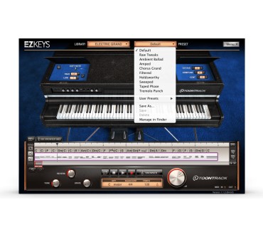 Produktbild Toontrack EZKeys Electric Grand