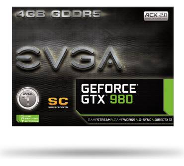 Produktbild EVGA GeForce GTX 980 Superclocked ACX 2.0