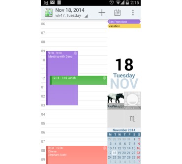 Produktbild Tapir Apps aCalendar - Android Kalender