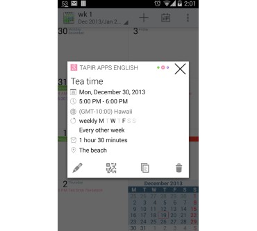 Produktbild Tapir Apps aCalendar - Android Kalender