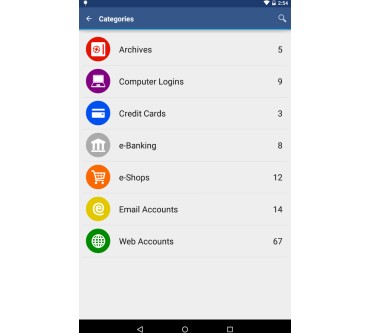 Produktbild Synpet aWallet Password Manager