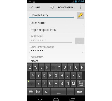 Produktbild CodePlex Keepass2Android