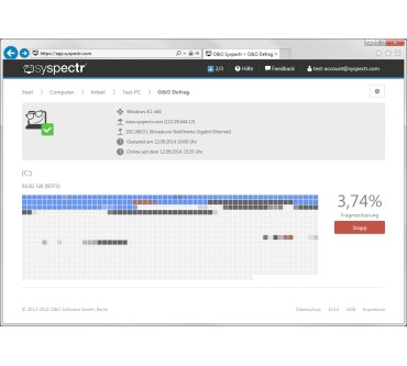 Produktbild O&O Software Defrag 18 Server Edition