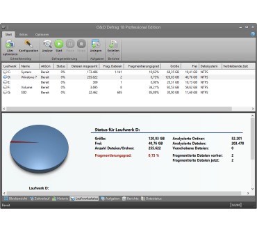 Produktbild O&O Software Defrag 18 Server Edition