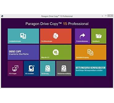 Produktbild Paragon Software Drive Copy 15 Professional