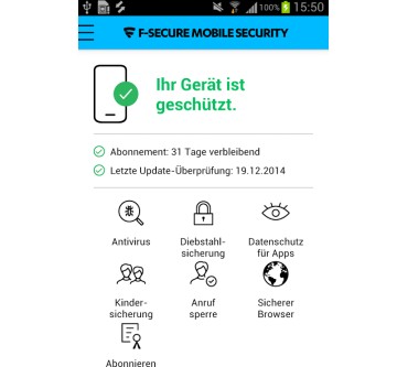 Produktbild F-Secure Mobile Security