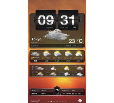 Produktbild International Travel Weather Calculator Wetter+