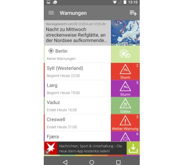 Produktbild MeteoGroup AlertsPro - Unwetterzentrale (für Android)