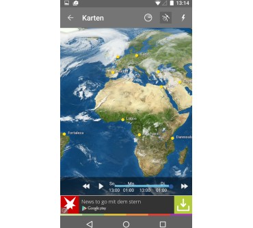 Produktbild MeteoGroup AlertsPro - Unwetterzentrale (für Android)