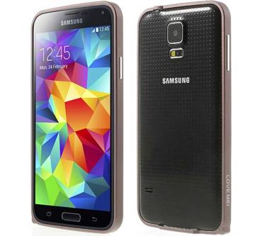 Produktbild ProBagz Ultra Slim Aluminium Alu Bumper (für Samsung Galaxy S5)