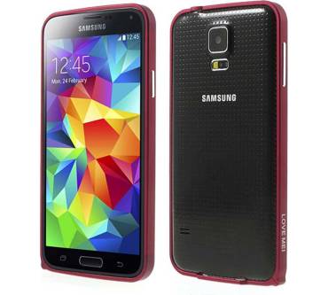 Produktbild ProBagz Ultra Slim Aluminium Alu Bumper (für Samsung Galaxy S5)