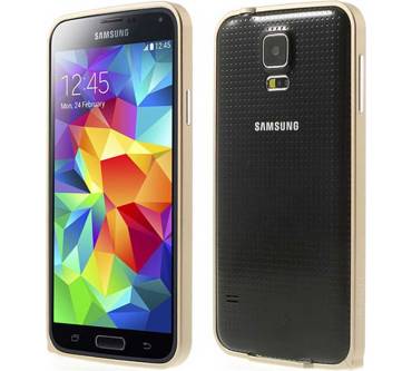 Produktbild ProBagz Ultra Slim Aluminium Alu Bumper (für Samsung Galaxy S5)