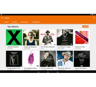 Produktbild Google Play Music App