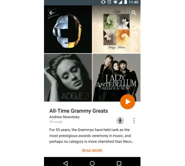 Produktbild Google Play Music App