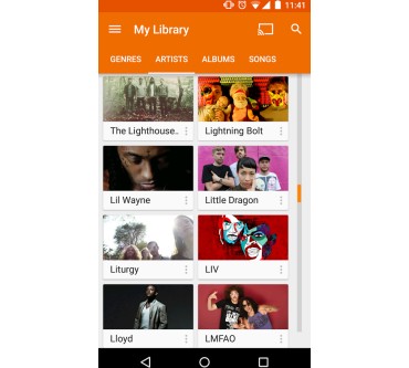 Produktbild Google Play Music App