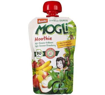 Produktbild Damia Mogli Moothie Apfel-Banane-Erdbeere, Demeter