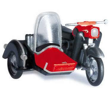 Produktbild Herpa Miniaturmodelle MZ 250 mit Beiwagen