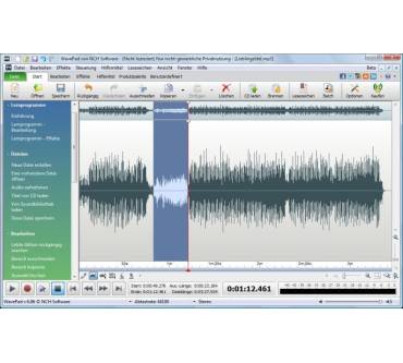 NCH WavePad Audio Editor 17.80 free