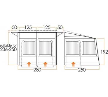 Produktbild Vango Braemar 280