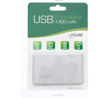 Produktbild InLine PowerBank Slim 1400 mAh