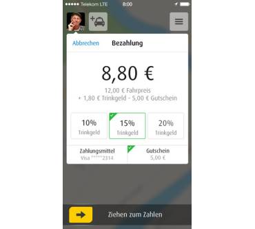 Produktbild Intelligent Apps myTaxi