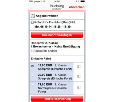 Produktbild Deutsche Bahn DB Navigator