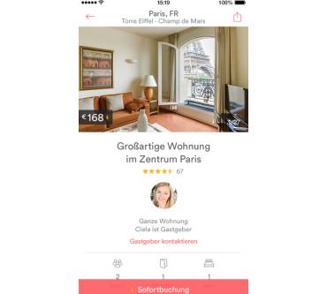 Produktbild Airbnb App