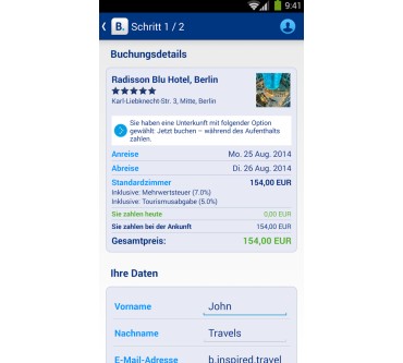 Produktbild booking.com App