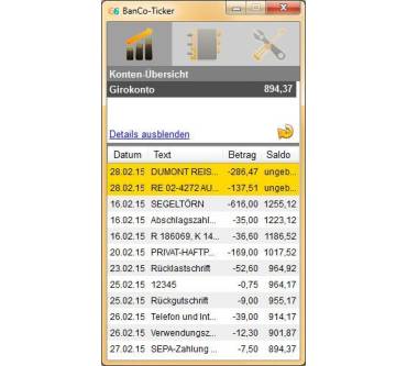 Produktbild Alf AG BanCo 6 Profi