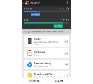 Produktbild Piriform CCleaner App