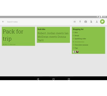 Produktbild Google Notizen